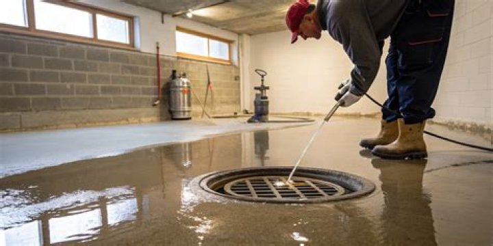 Will a basement drain unclog itself?